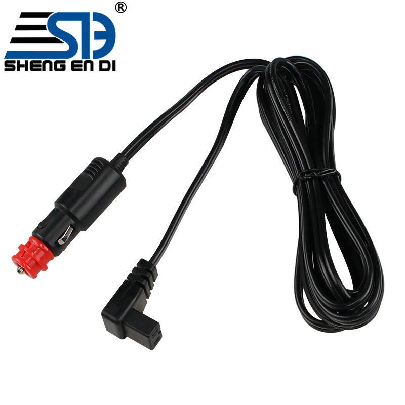 8A Cigarette Lighter Extension Cord with Pure Copper Core Wire